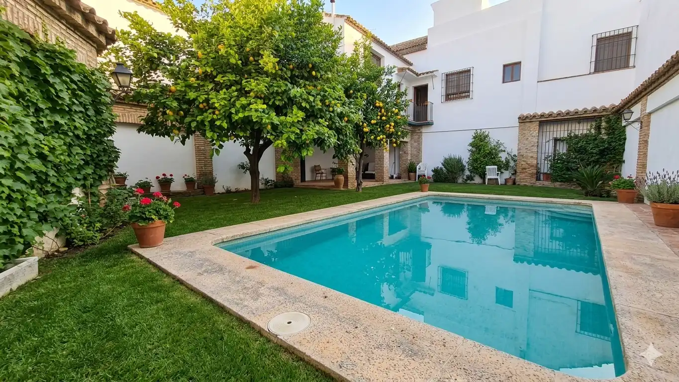 Piscina de Casa o chalet en venta en Córdoba con Aire acondicionado, Jardín privado y Terraza