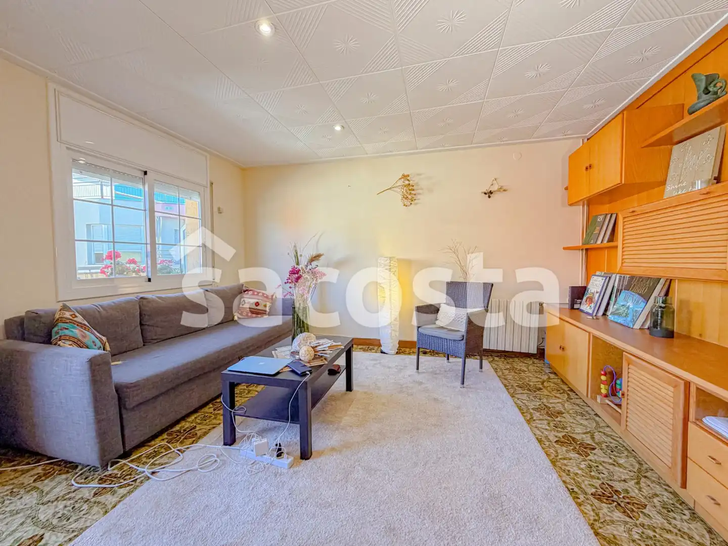 Sala de estar de Piso en venta en Blanes con Calefacción y Balcón