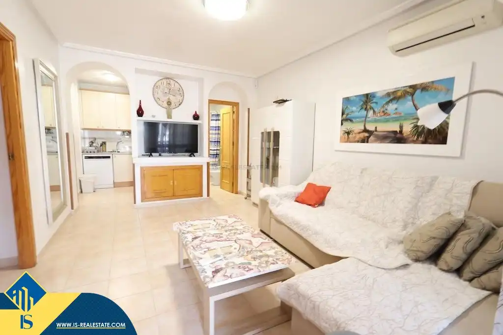 Sala de estar de Piso de alquiler en Orihuela con Aire acondicionado, Terraza y Amueblado