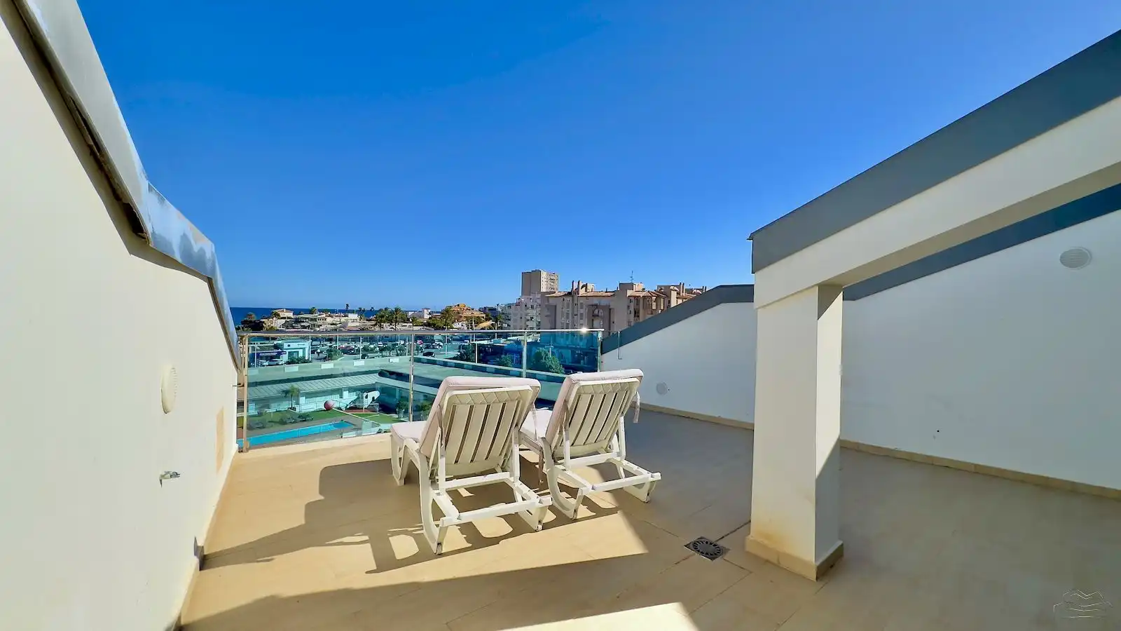 Terrassa de Apartament en venda en Jávea / Xàbia amb Aire condicionat, Calefacció i Jardí privat