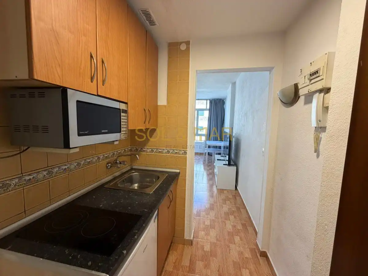 Küche von Wohnung zur Miete in Torremolinos mit Klimaanlage