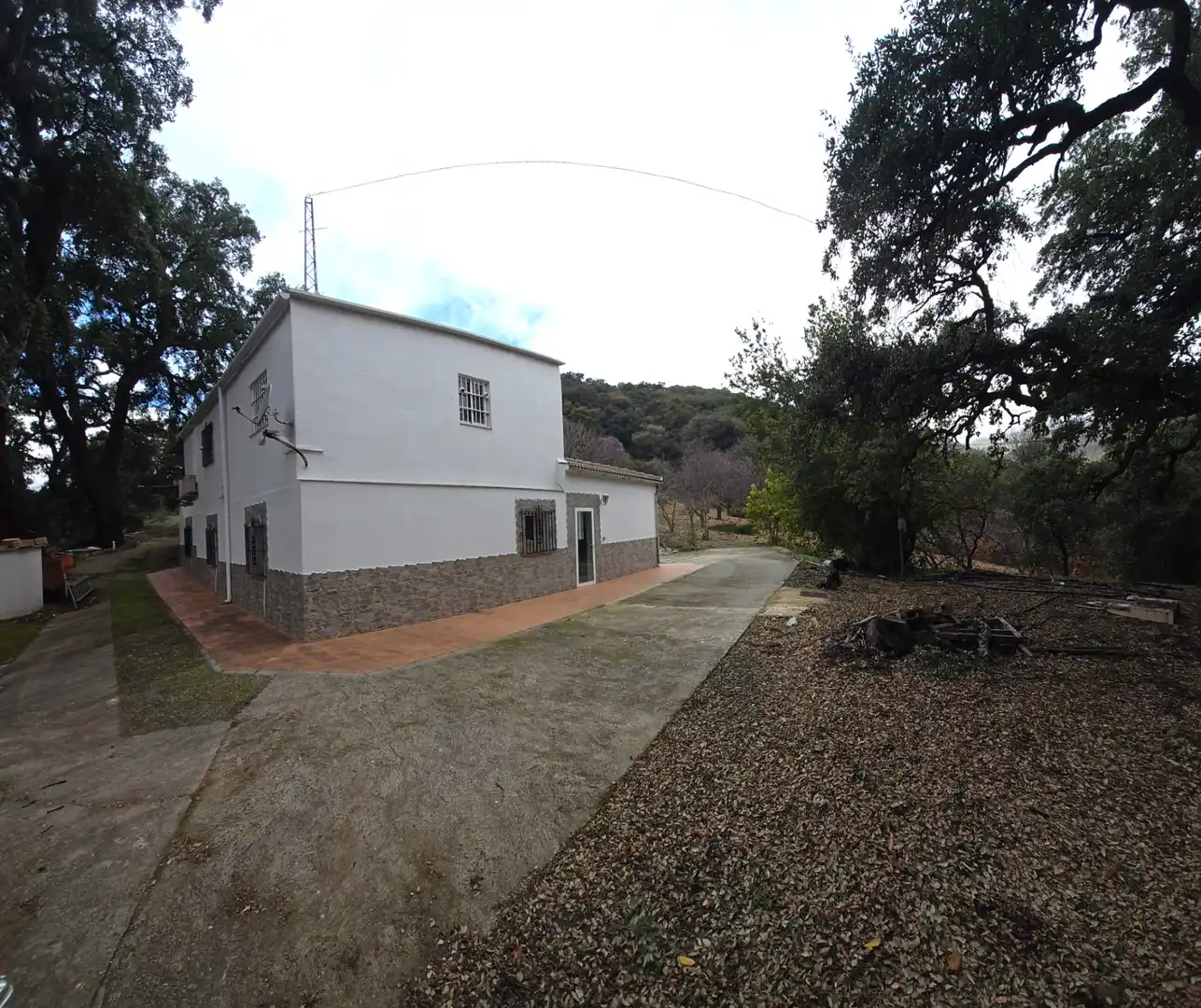 Vista exterior de Casa o chalet en venta en Júzcar con Aire acondicionado, Calefacción y Jardín privado