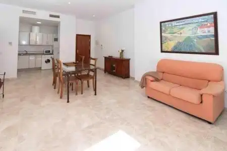 Sala de estar de Apartamento en venta en Badajoz con Aire acondicionado, Calefacción y Trastero