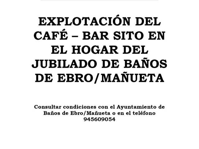 Local comercial en Alquiler en Calle las Huertas, 2 en Baños de Ebro / Mañueta