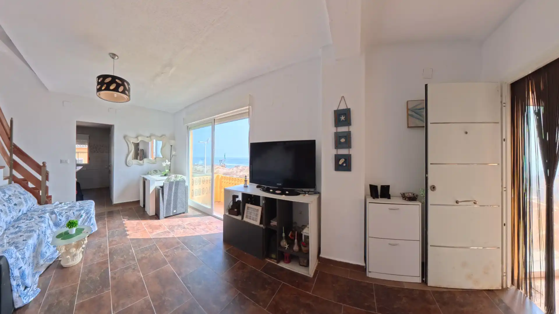 Sala de estar de Casa adosada en venta en Sueca con Aire acondicionado, Calefacción y Terraza