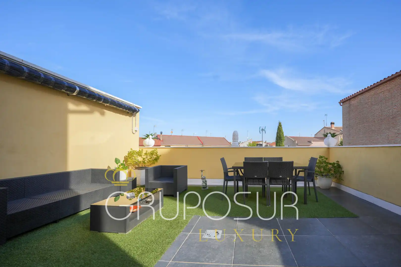 Terrace of Detached homes for sale in Viana de Cega  with Air Conditioner, Heating and Parquet flooring