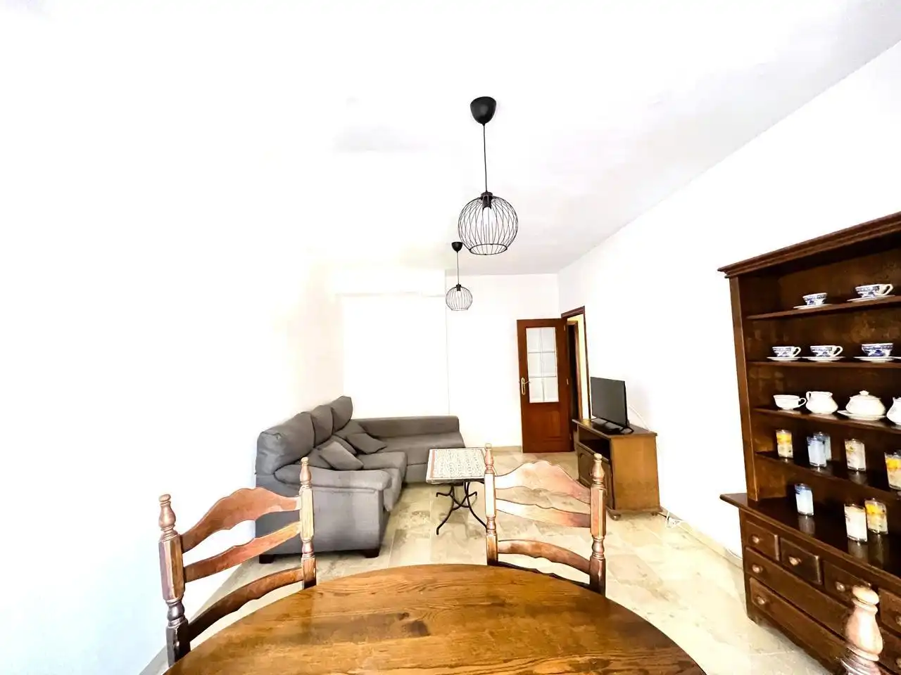 Sala d'estar de Pis de lloguer en Granada amb Terrassa, Moblat i Balcó