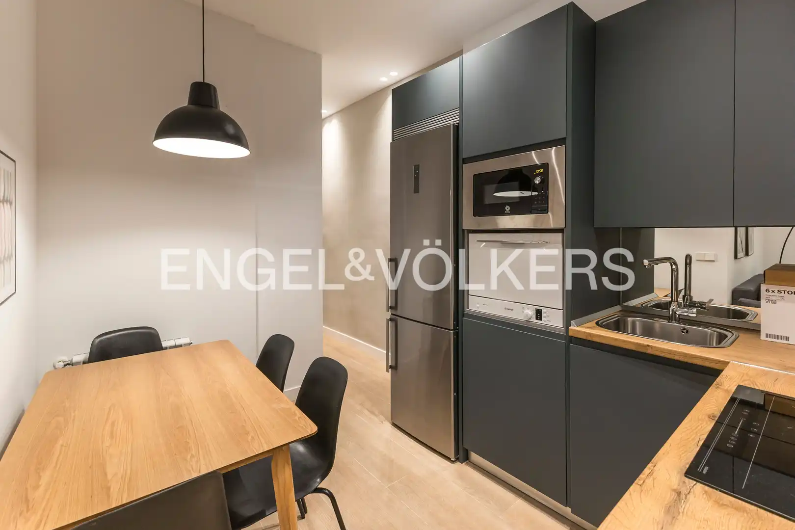 Cocina de Planta baja de alquiler en Madrid con Aire acondicionado y Calefacción