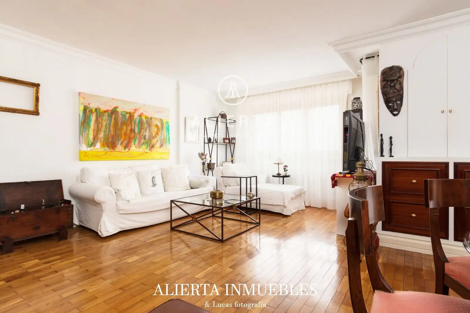 Sala de estar de Piso en venta en Zaragoza con Aire acondicionado, Calefacción y Terraza