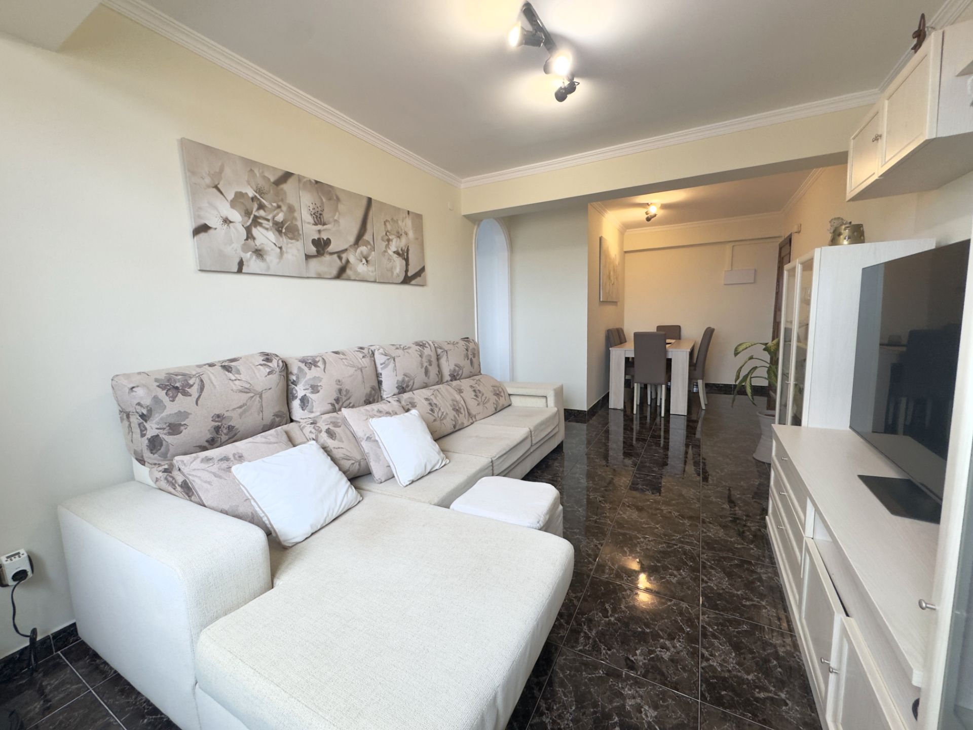 Sala de estar de Ático en venta en Las Palmas de Gran Canaria