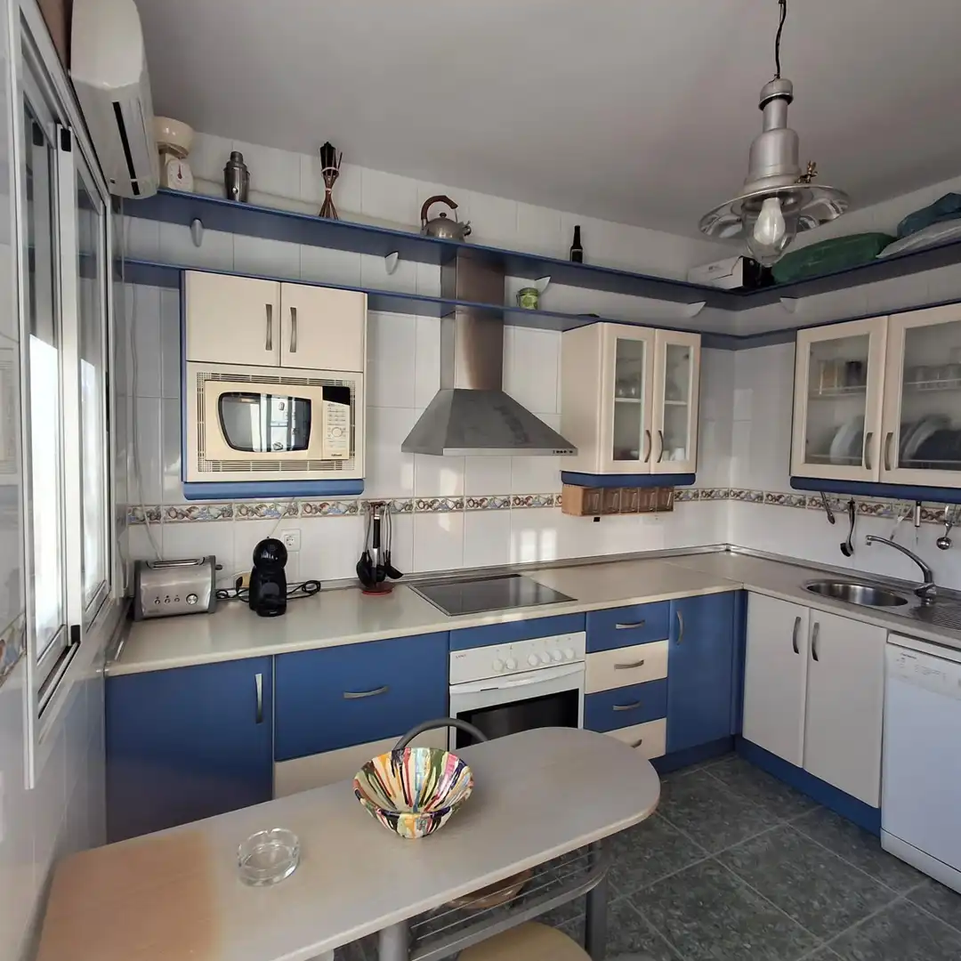Kitchen of Flat for sale in Fondón  with Air Conditioner, Private garden and Furnished