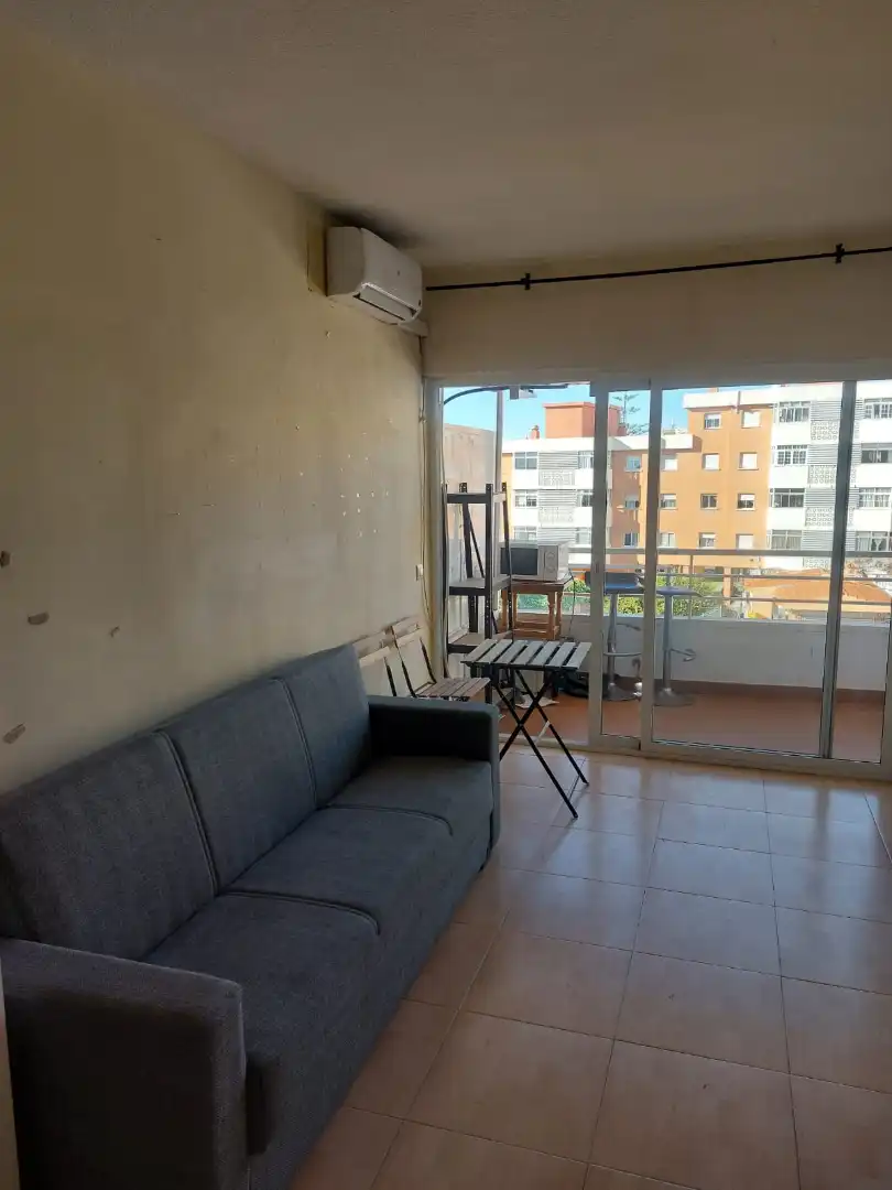 Balcony of Study for sale in Torremolinos  with Air Conditioner, Terrace and Furnished