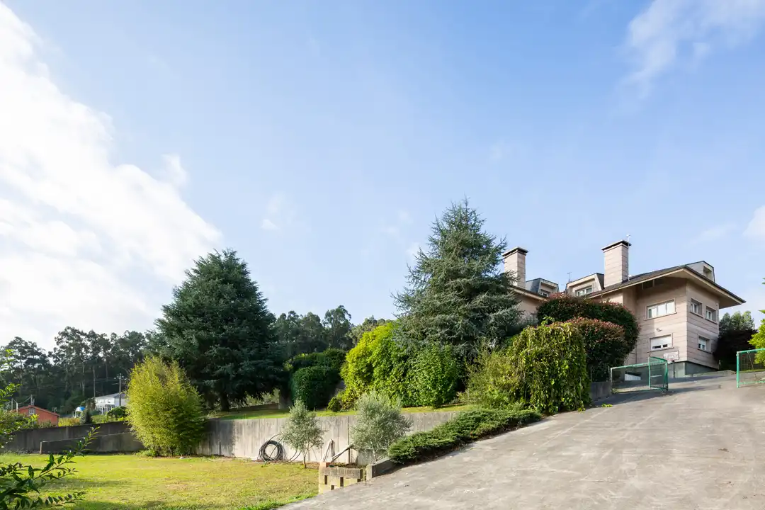 Exterior view of Houses for sale in Bergondo  with Heating, Private garden and Terrace