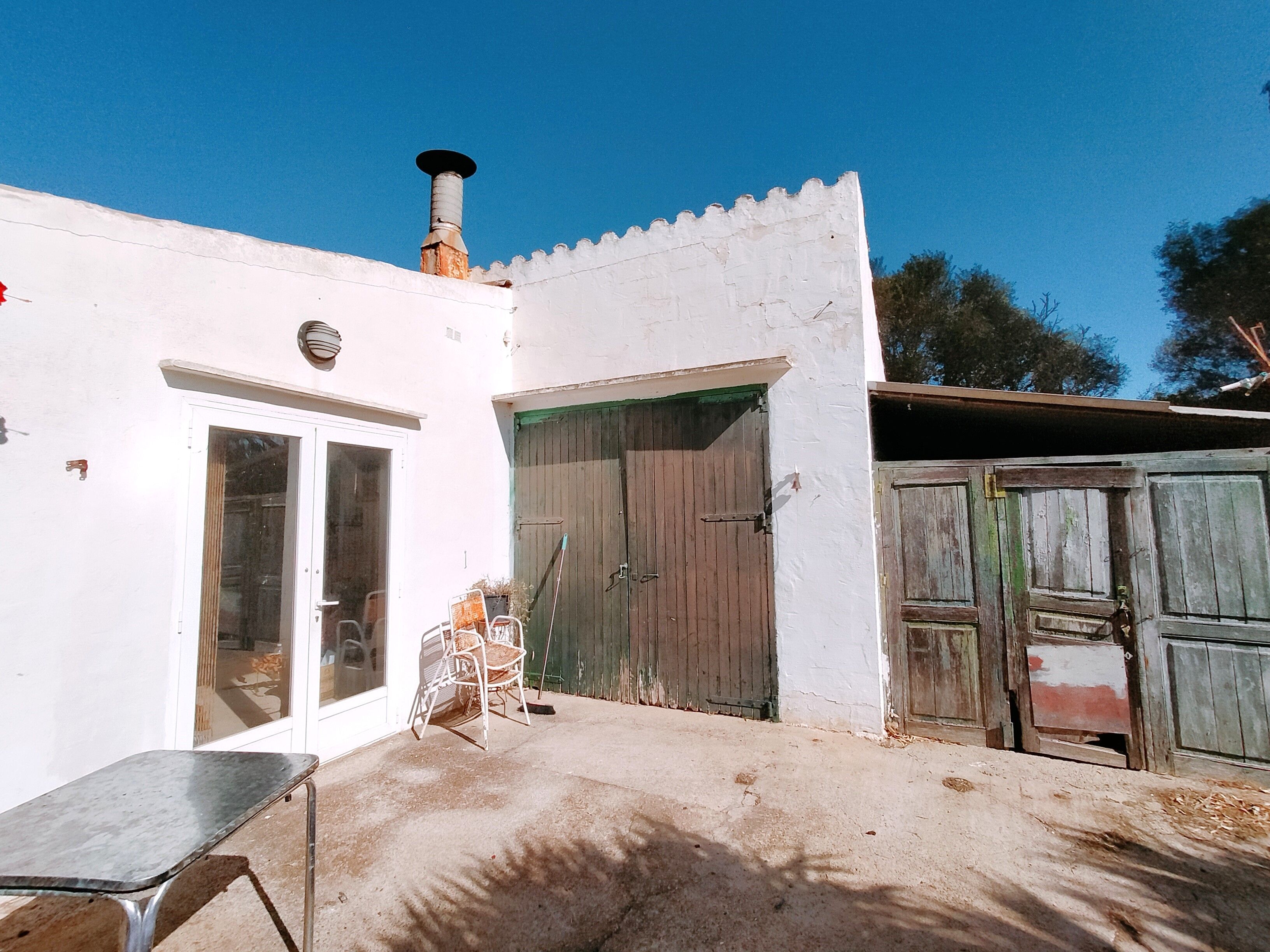 Exterior view of Country house for sale in Maó  with Private garden, Terrace and Storage room