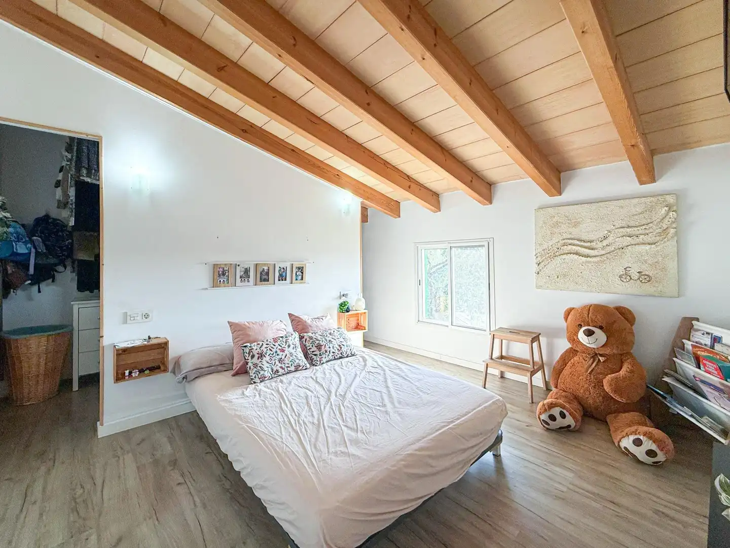 Habitación de Finca rústica en venta en Sencelles con Aire acondicionado, Jardín privado y Terraza