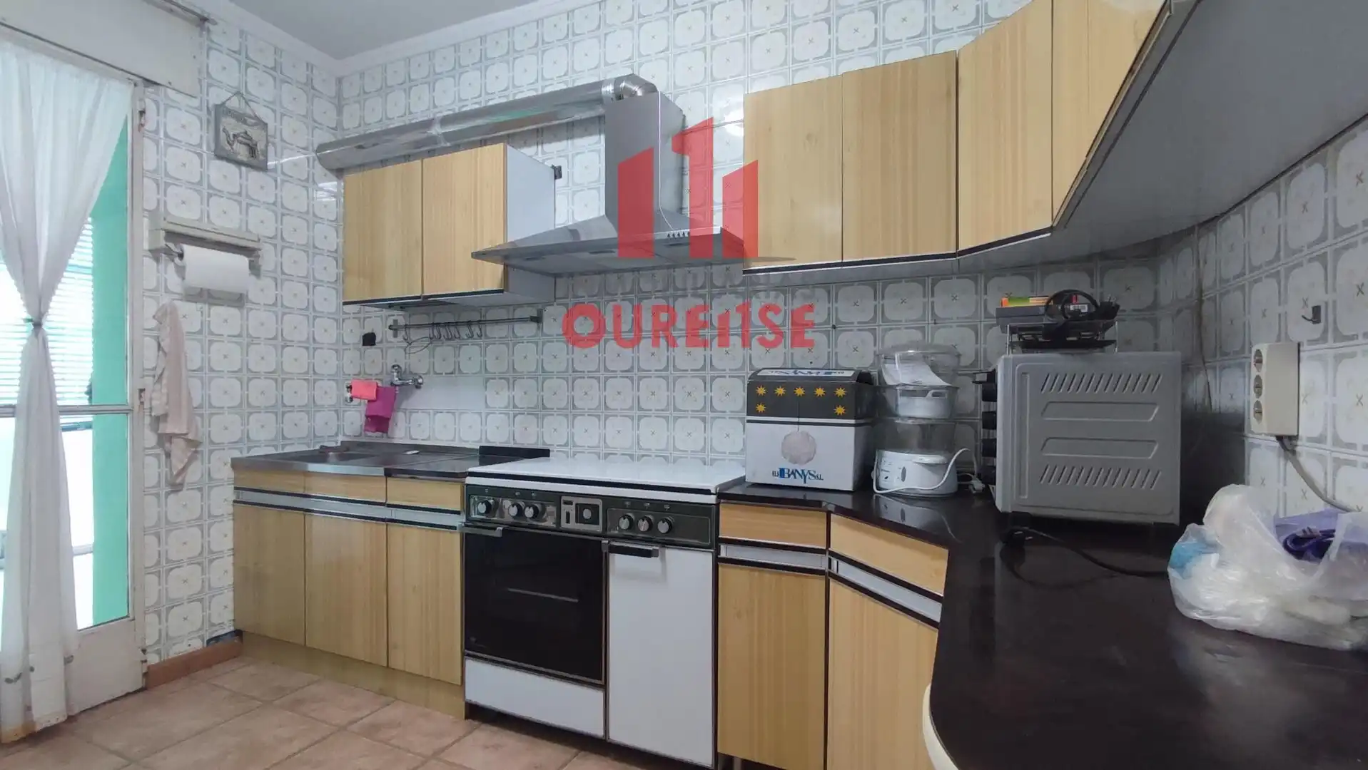 Kitchen of Flat for sale in Ourense Capital   with Heating, Storage room and Balcony