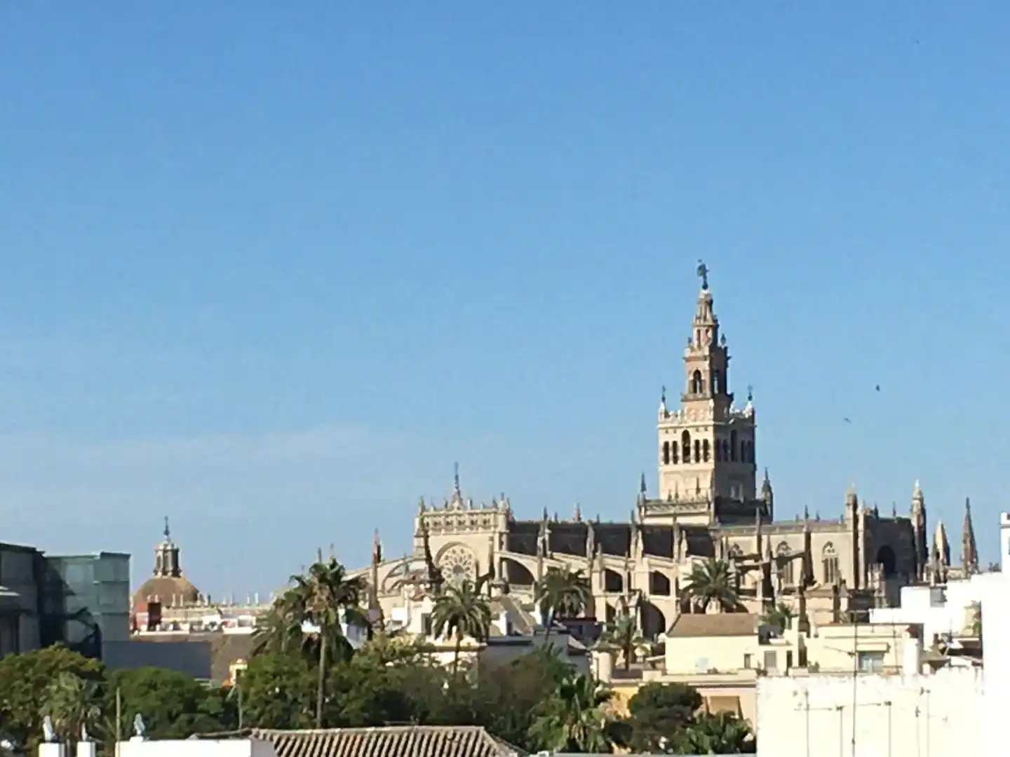 Vista exterior de Pis de lloguer en Sevilla amb Aire condicionat i Traster