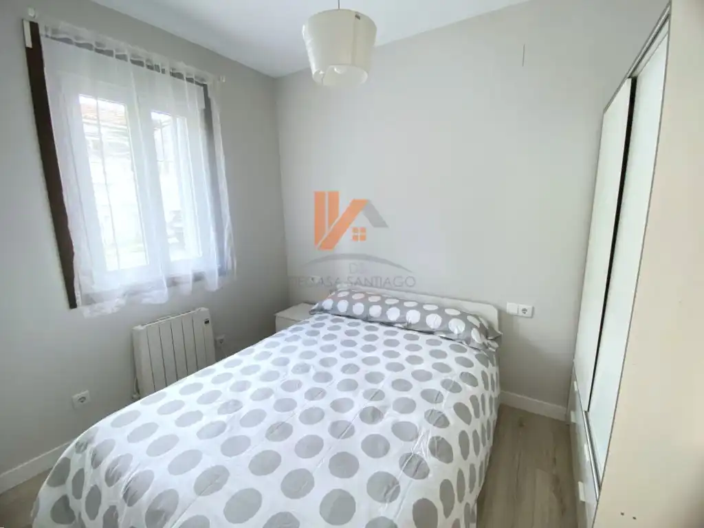 Bedroom of Houses for rent in Santiago de Compostela   with Private garden, Terrace and Furnished