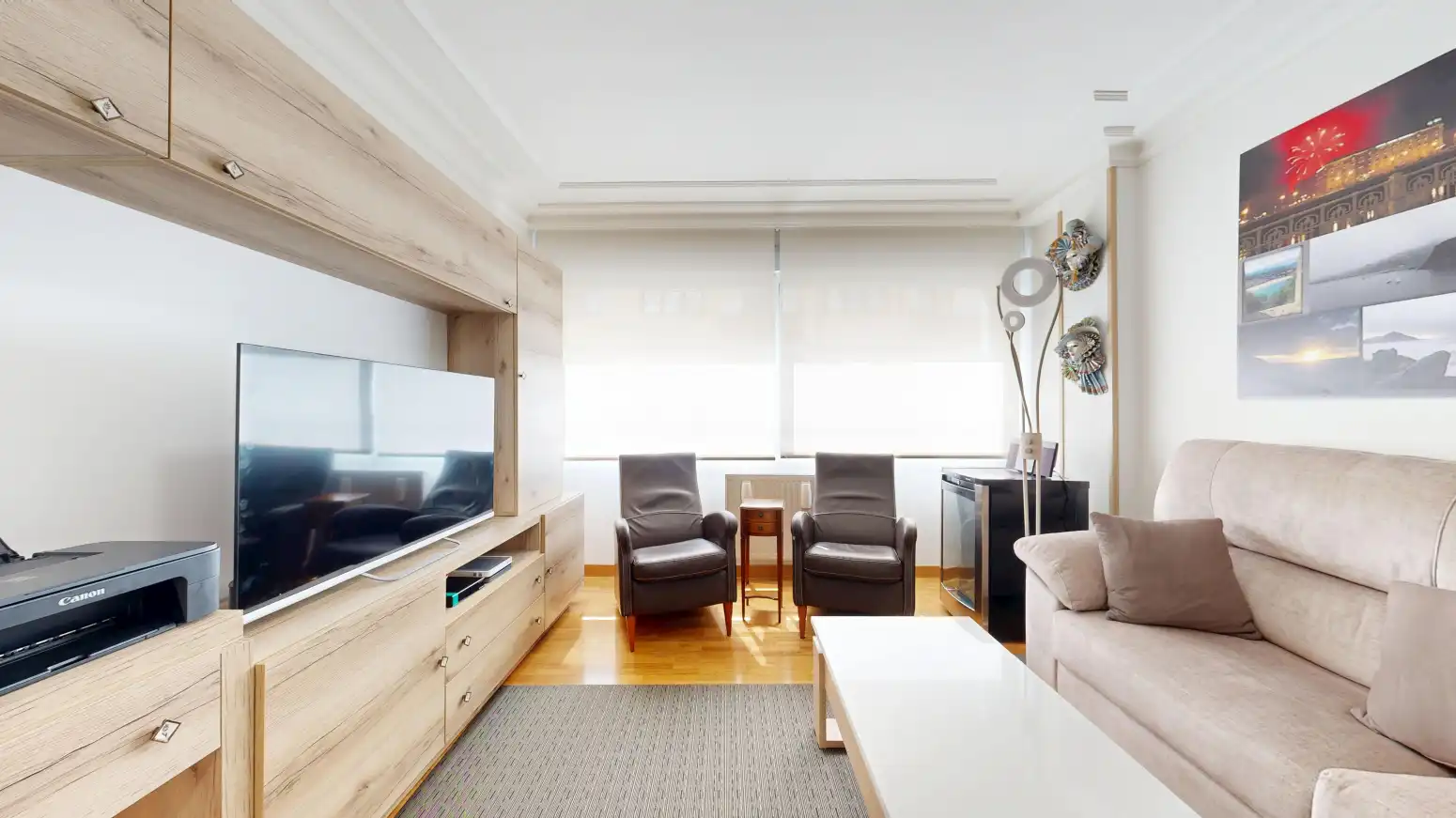 Sala de estar de Piso en venta en Tafalla con Calefacción, Parquet y Trastero