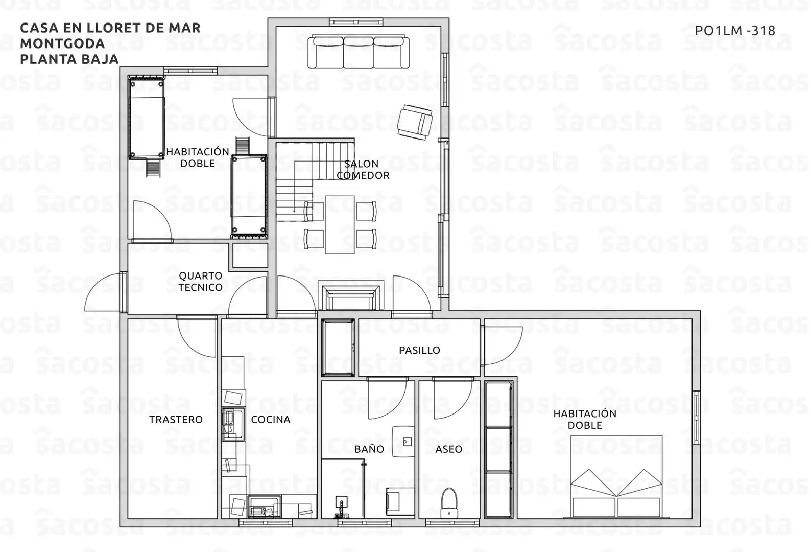 Casa o chalet en venta en Lloret de Mar con Terraza y Alarma