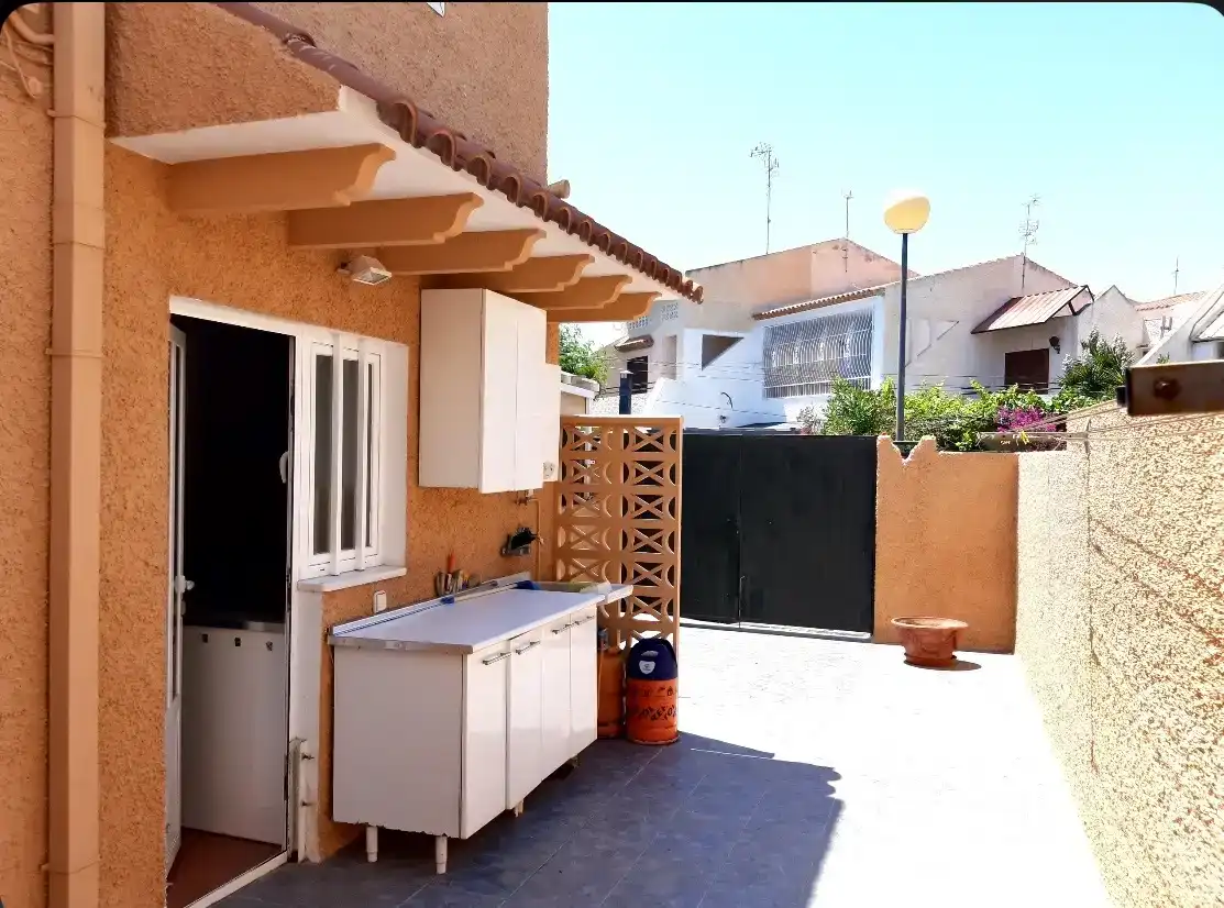 Cocina de Casa o chalet de alquiler en Mazarrón con Aire acondicionado, Jardín privado y Trastero