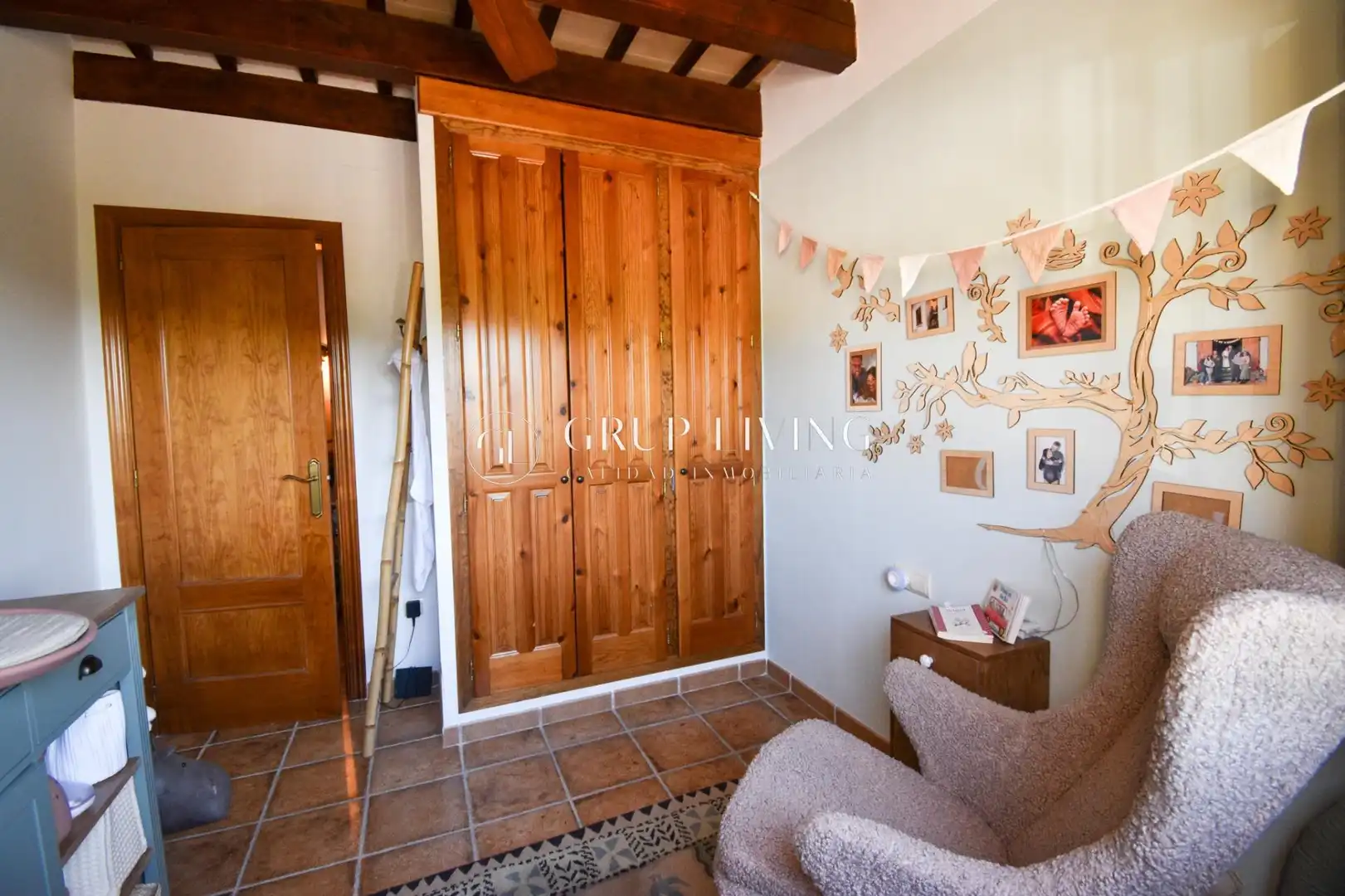 Dormitori de Casa o xalet de lloguer en Sant Pere de Ribes amb Jardí privat i Terrassa