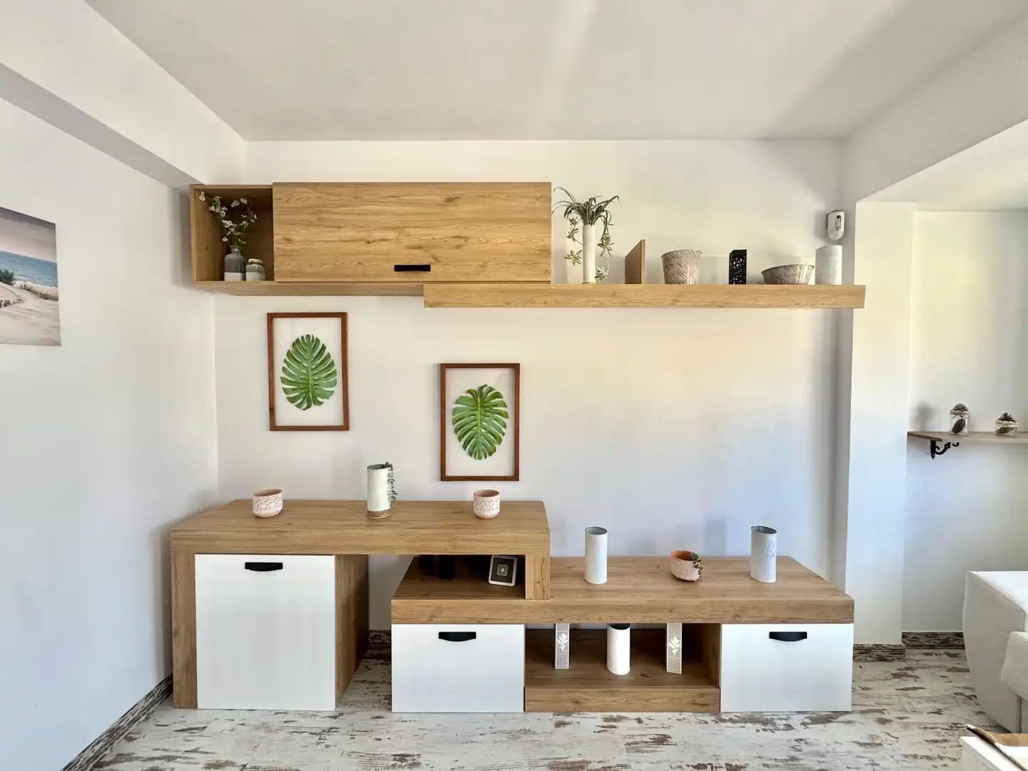 Küche von Wohnung zum Verkauf in Gandia mit Klimaanlage, Abstellraum und Balkon