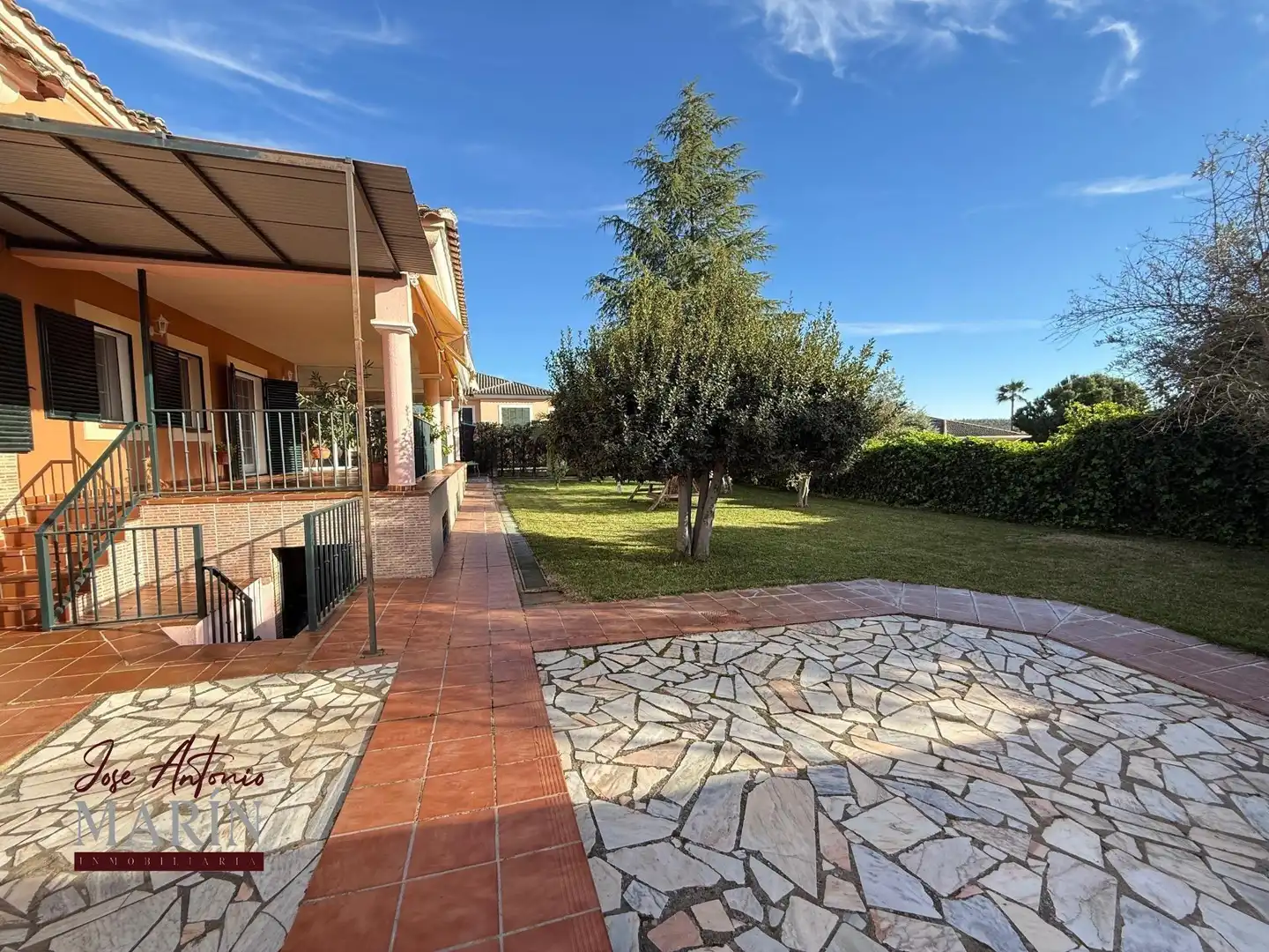 Jardín de Casa o chalet en venta en Badajoz con Aire acondicionado, Calefacción y Jardín privado