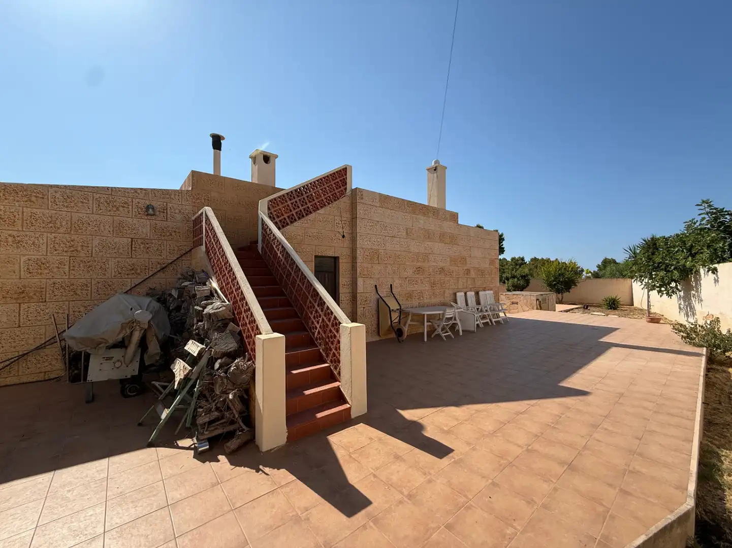 Terrassa de Casa o xalet en venda en Sant Josep de sa Talaia amb Aire condicionat, Calefacció i Terrassa