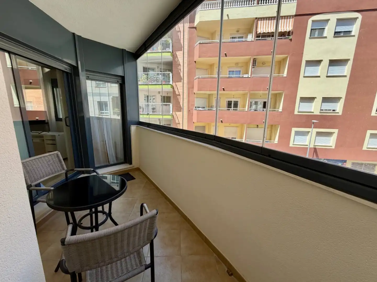 Terraza de Piso de alquiler en Dénia