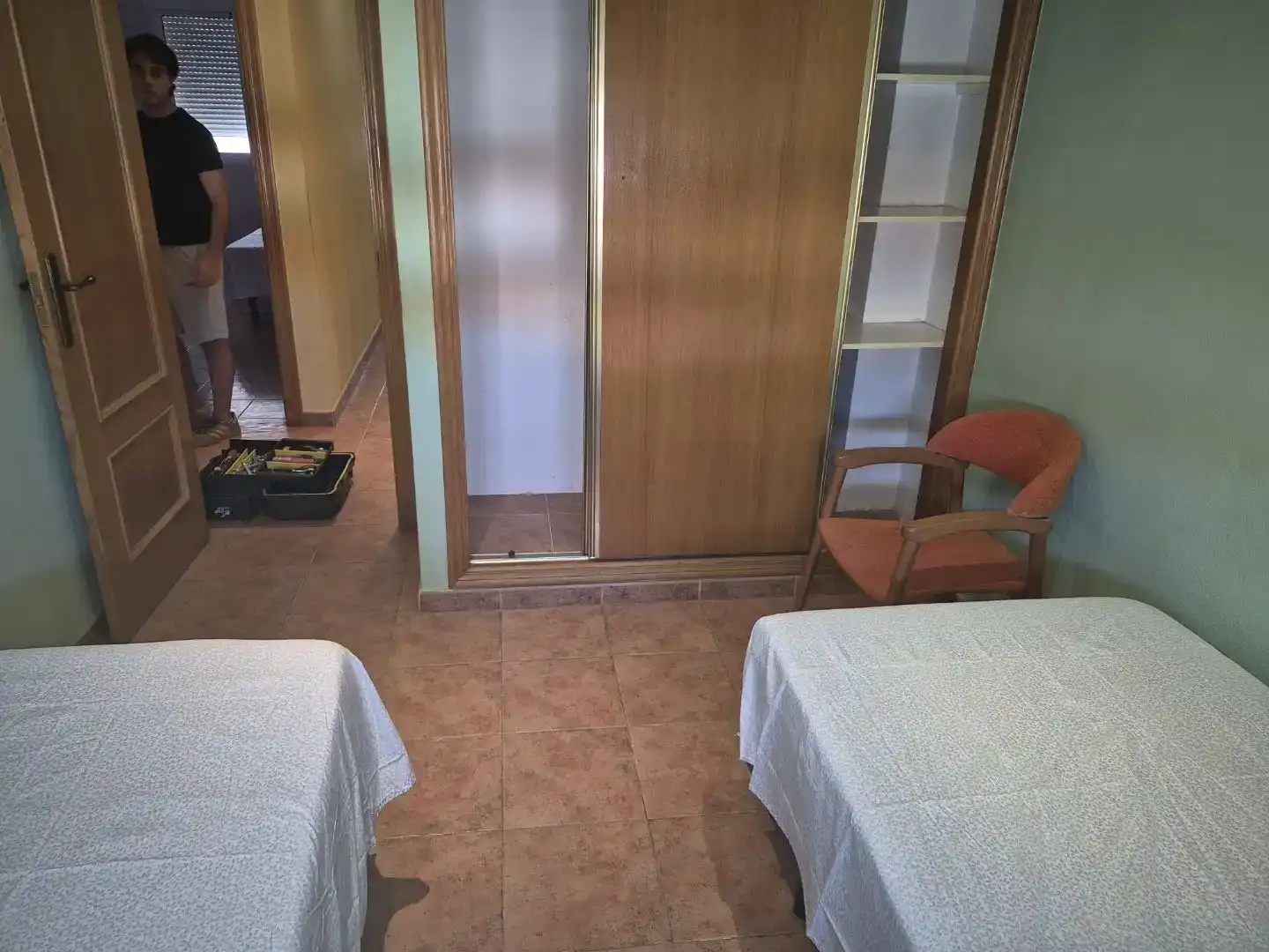 Bedroom of Flat for rent in Las Torres de Cotillas  with Air Conditioner and Furnished