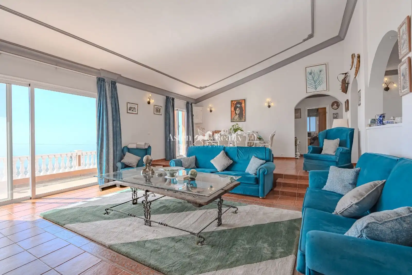 Sala de estar de Casa o chalet en venta en Adeje con Aire acondicionado, Terraza y Piscina