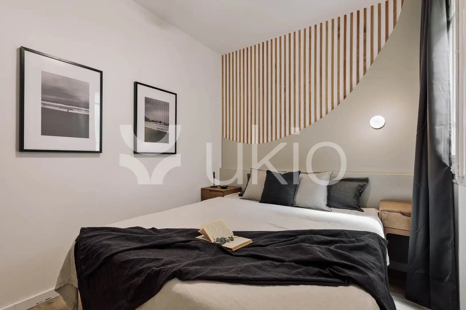 Habitación de Apartamento de alquiler en Barcelona con Aire acondicionado, Amueblado y Horno