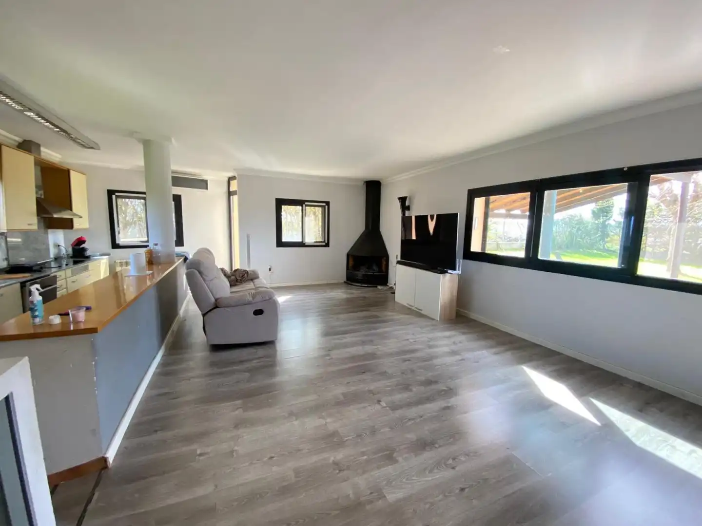 Sala de estar de Casa o chalet en venta en Bell-lloc d'Urgell con Calefacción, Jardín privado y Terraza