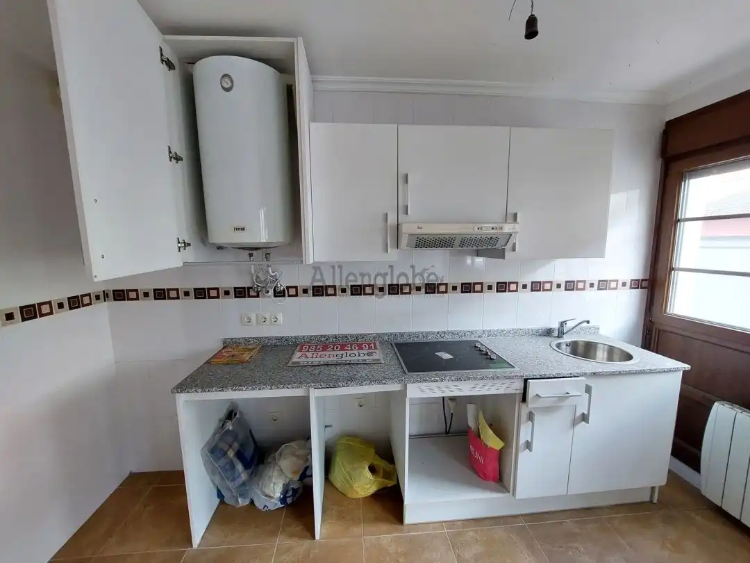 Kitchen of Apartments for sale in Aller  with Heating and Storage room