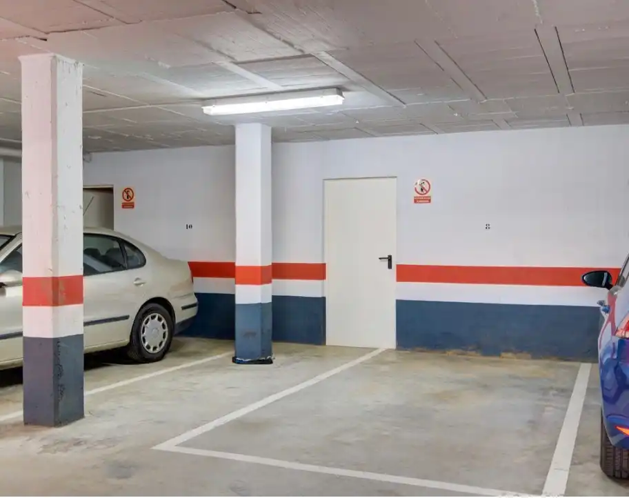 Parking of Flat for sale in Mijas  with Air Conditioner, Terrace and Storage room