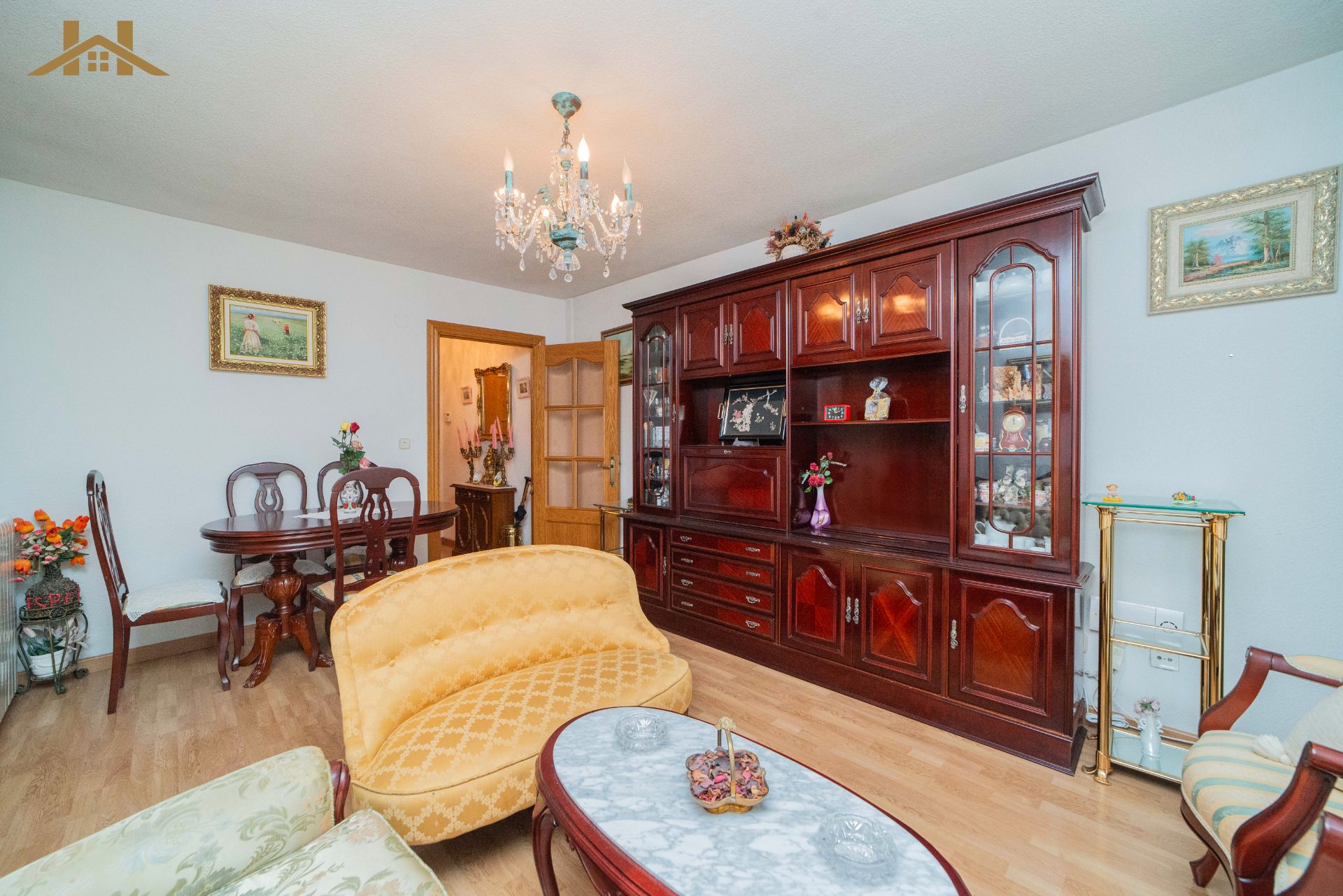 Living room of Flat for sale in Móstoles  with Heating and Terrace