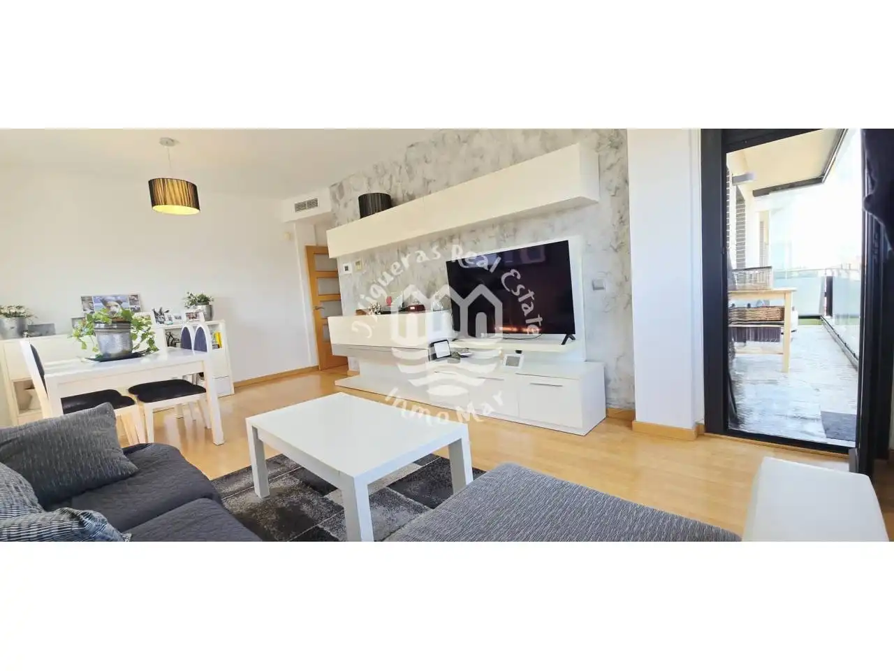 Living room of Flat for sale in Vila-seca  with Air Conditioner, Heating and Parquet flooring