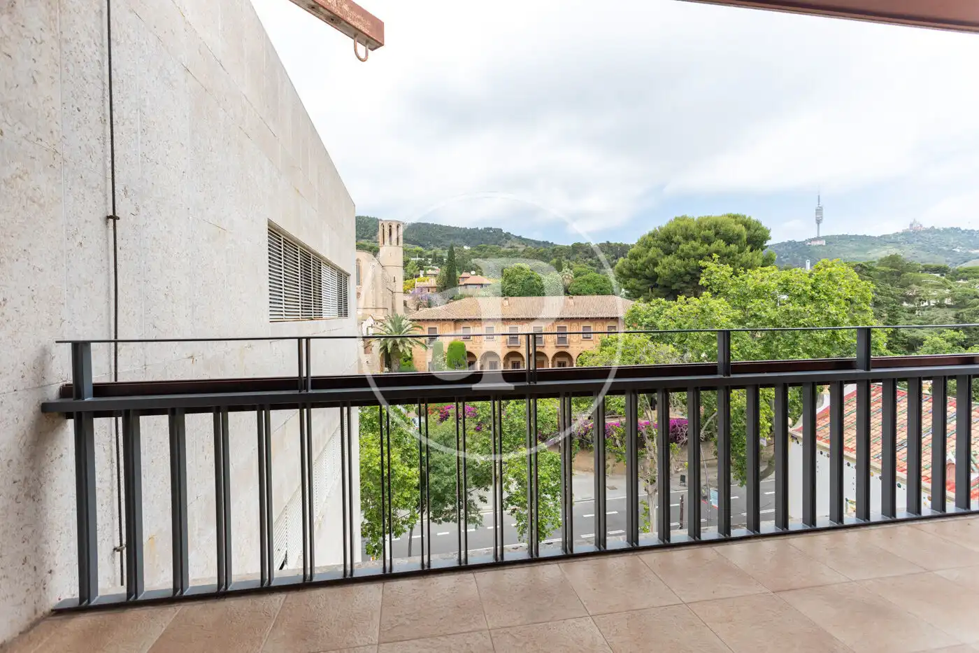 Terraza de Piso de alquiler en Barcelona con Aire acondicionado, Calefacción y Jardín privado