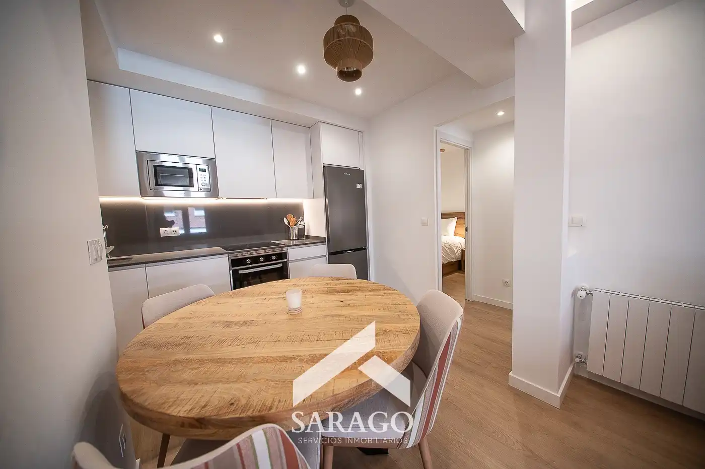 Cocina de Piso de alquiler en Madrid con Aire acondicionado, Calefacción y Amueblado