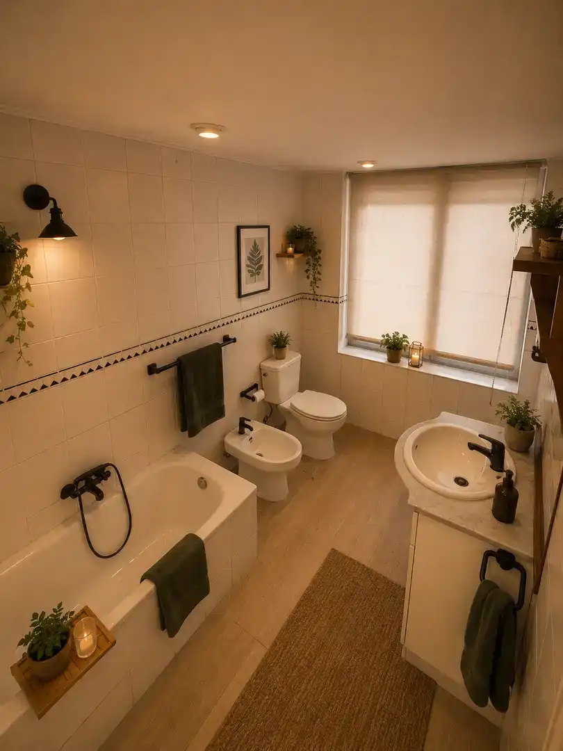 Badezimmer von Wohnung zum Verkauf in Albolote mit Balkon