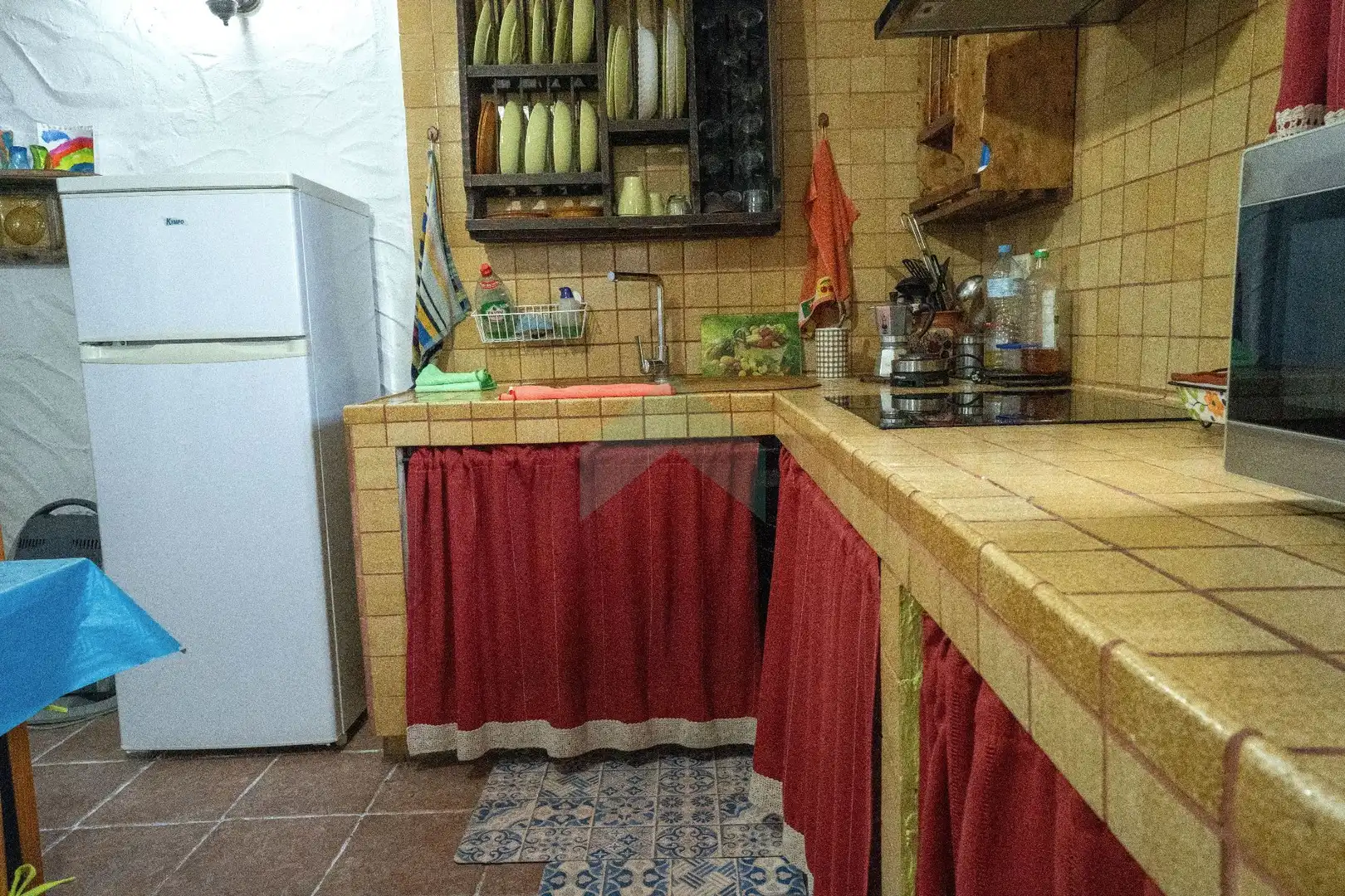 Cuina de Casa o xalet en venda en La Orotava amb Jardí privat, Terrassa i Moblat