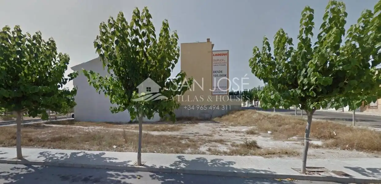 Residential land for sale in Aspe Centro