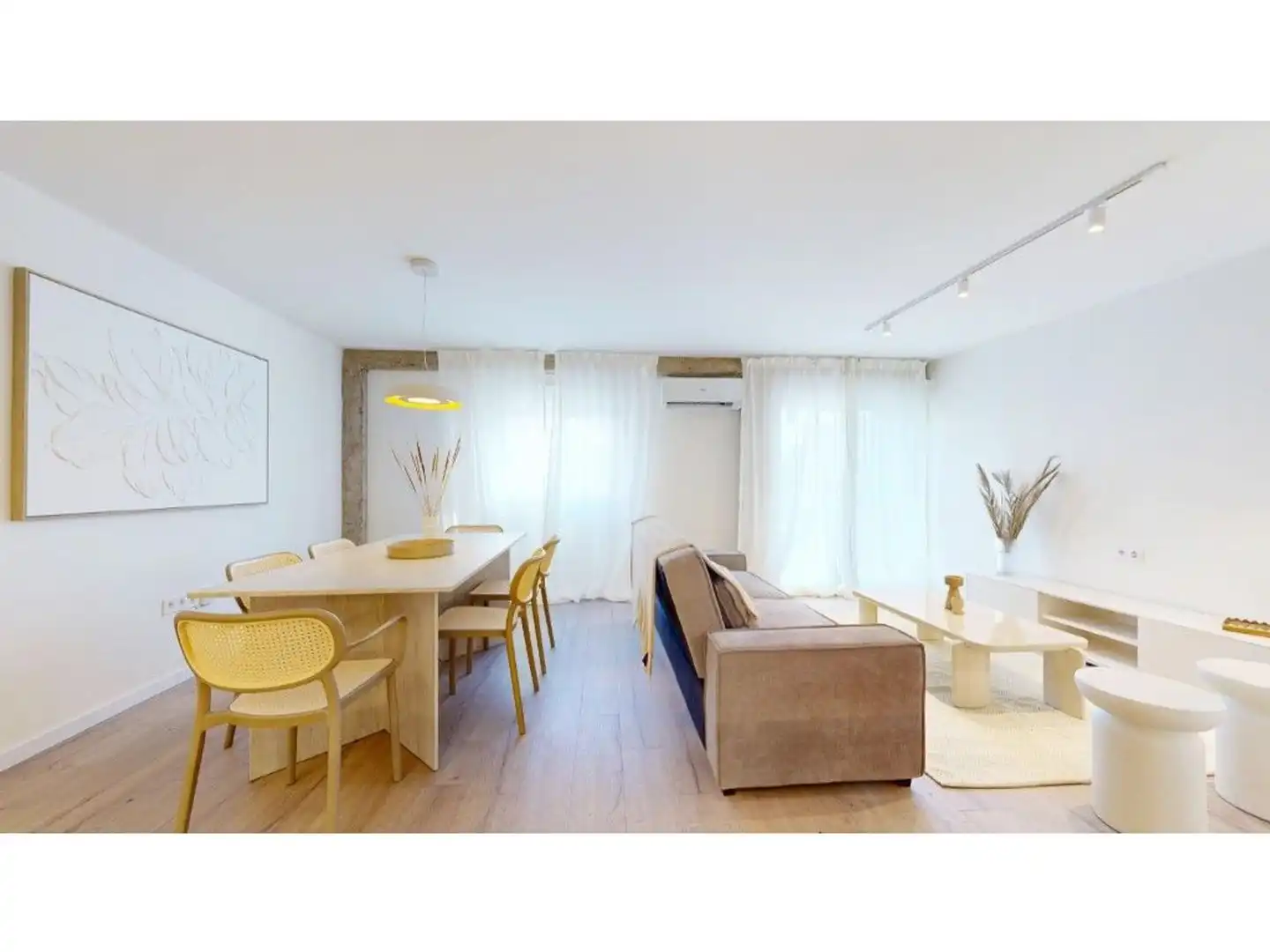 Sala de estar de Piso en venta en Valencia con Aire acondicionado, Terraza y Amueblado