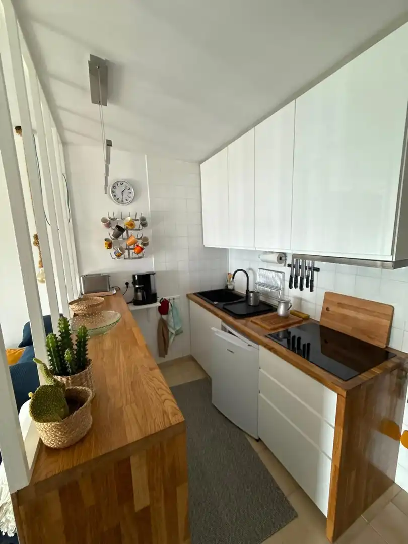 Cocina de Apartamento en venta en Roses con Terraza y Trastero