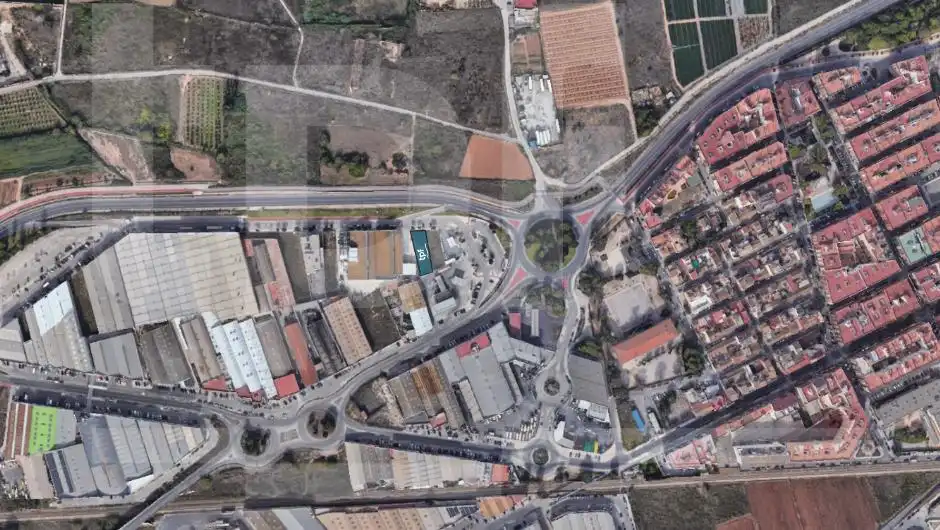 Exterior view of Industrial land for sale in Aldaia