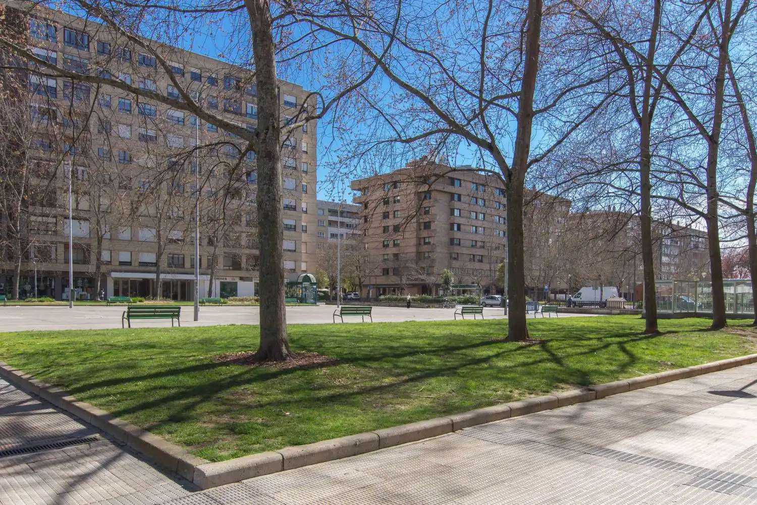 Vista exterior de Piso en venta en  Pamplona / Iruña con Calefacción, Trastero y Amueblado