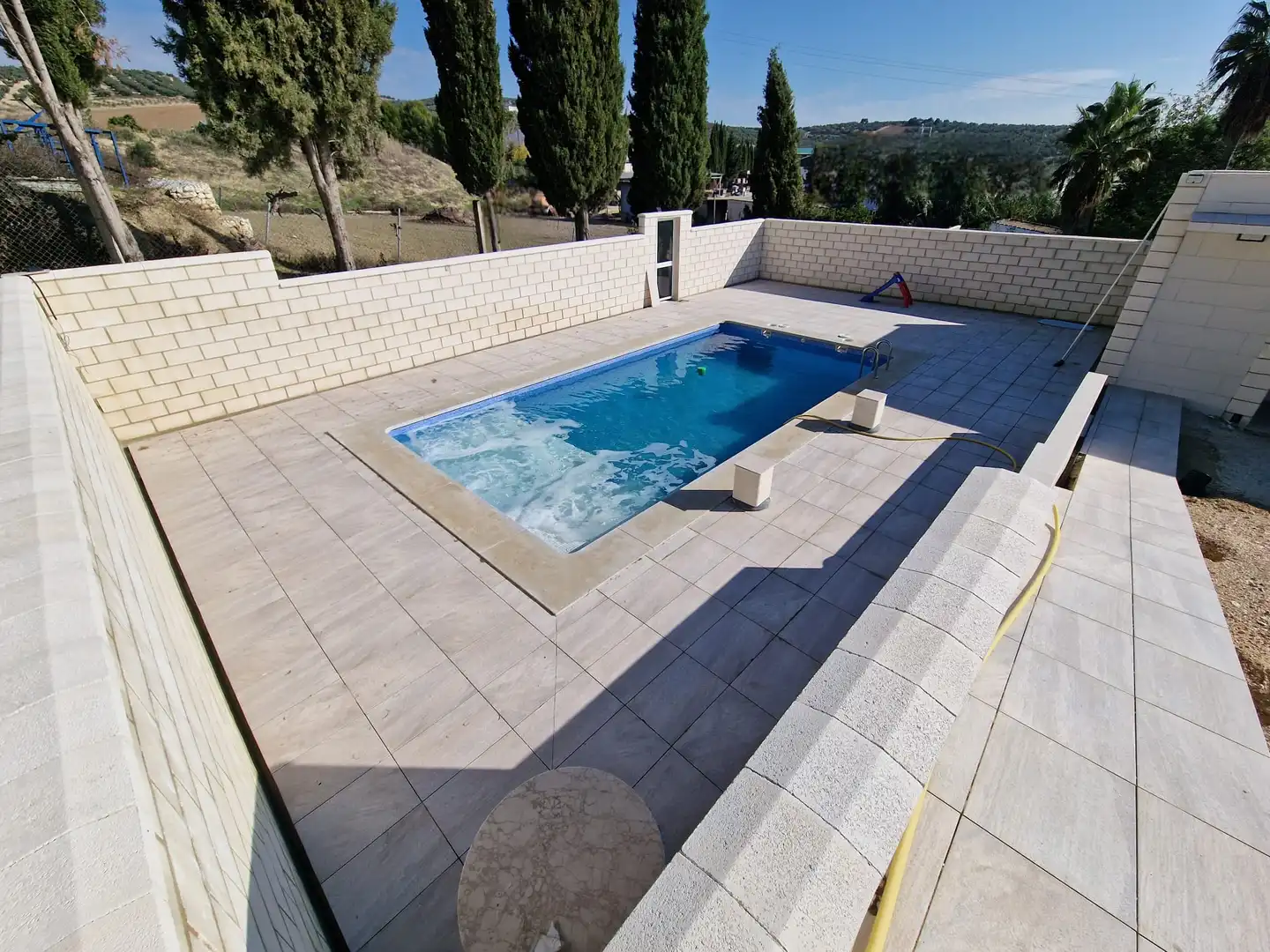 Piscina de Casa o xalet en venda en Montalbán de Córdoba amb Aire condicionat, Jardí privat i Terrassa