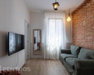 Living room of Planta baja to rent in  Madrid Capital  with Heating and Furnished