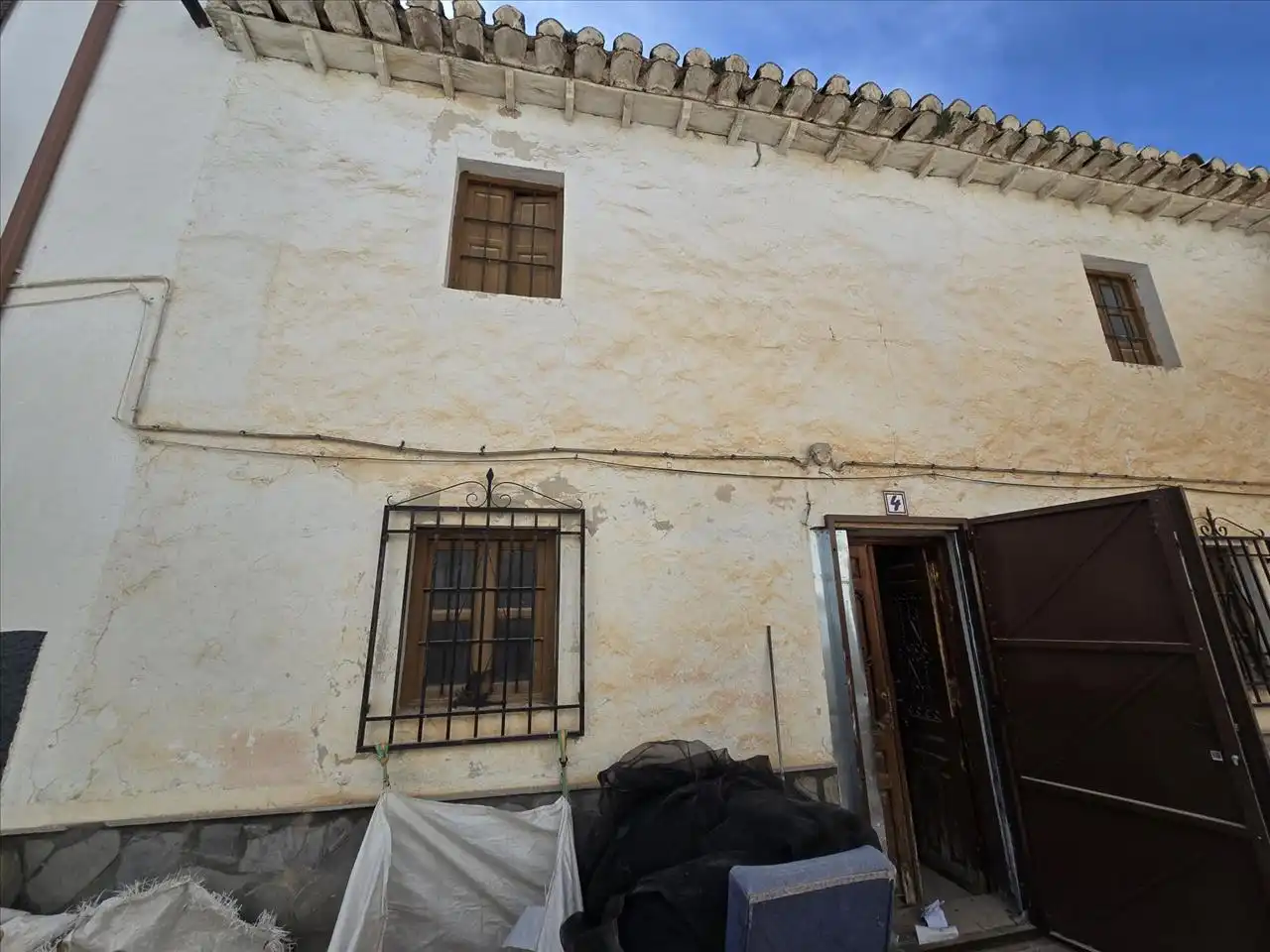 Vista exterior de Casa adosada en venda en Píñar